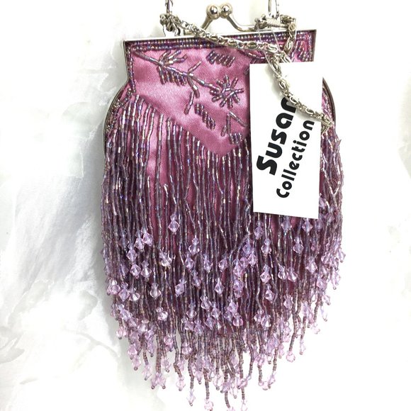 Susan Collection Handbags - Susan Collection NOS Victorian Style Purse Bag NWT